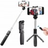 Трипод - тринога Selfie Stick Apexel L01 bluetooth Чорний (300466)