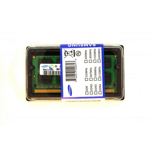 Оперативна пам'ять Samsung SODIMM DDR3-1066 4096MB PC3-8500 (M471B5273CH0-CF8) Оперативна пам'ять Samsung SODIMM DDR3-1066 4096MB PC3-8500 (M471B5273CH0-CF8)