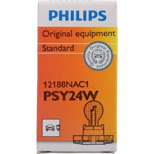 Автолампа PHILIPS 12188NAC1 PSY24W 24W 12V PG20/4 в інтернет супермаркеті PbayMarket!