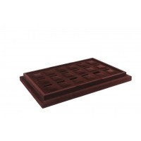 Органайзер для зберігання годинників Craft 18TRAY.BR Коричневий