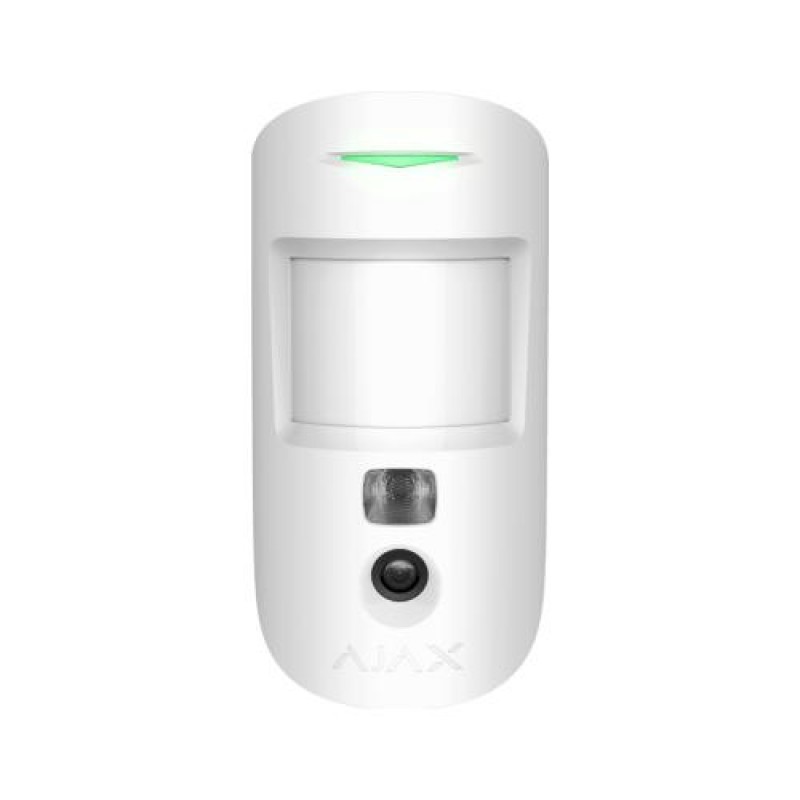 Бездротовий датчик руху Ajax MotionCam HDR PhOD Jeweller White (302584)