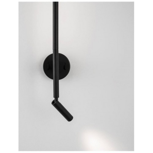 Бра Nova Luce Handy 13.65 x55 см Чорний (Nova9182812)