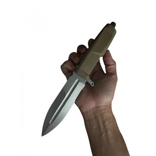 Ніж тактичний Gorillas BBQ 2-2211 27 см Оливковий (KN1056) Ніж тактичний Gorillas BBQ 2-2211 27 см Оливковий (KN1056)