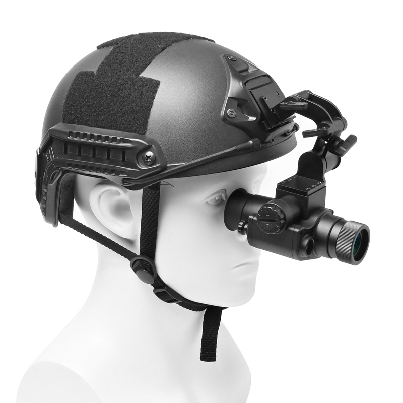 Монокуляр нічного бачення ПНБ з 3Х зумом та кріпленням на шолом Nectronix NVG20 до 200 метрів (100999)