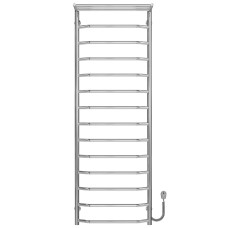 Рушникосушарка електрична Трапеція з полицею П15 500х1500 Deffi Хром EF16 (C.TP.150.50.15.E.C.R.5)
