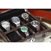 Скринька для зберігання годинників Salvadore WB/3035/6BGB 230х95х230 мм Коричнево-чорний