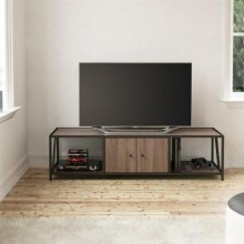 Тумба підставка для TV у стилі Loft NS-2119 530x1530x400 мм Черный