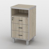 Тумба офісна Тиса Мебель ТМ-115 1 Сонома 76x35x40 см Тумба офісна Тиса Мебель ТМ-115 1 Сонома 76x35x40 см