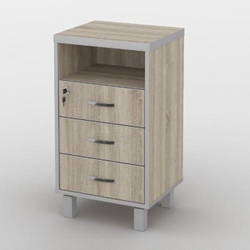 Тумба офісна Тиса Мебель ТМ-115 1 Сонома 76x35x40 см Тумба офісна Тиса Мебель ТМ-115 1 Сонома 76x35x40 см