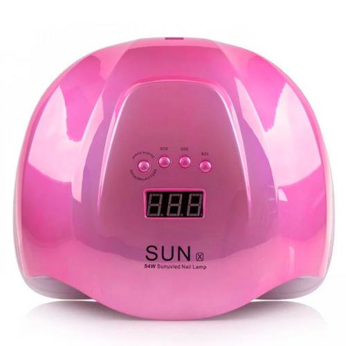 Лампа SUN T-SO32555 для сушіння гель лаку SunX pink Mirror 54W в інтернет супермаркеті PbayMarket!