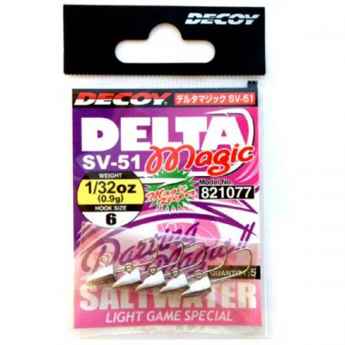 Джиг-голівка Decoy SV-51 06 1.42g 5 шт/уп (1013-1562.02.67) Джиг-голівка Decoy SV-51 06 1.42g 5 шт/уп (1013-1562.02.67)