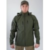 Куртка чоловіча No Brand Soft Shell 2XL Оливковий (2545104076)