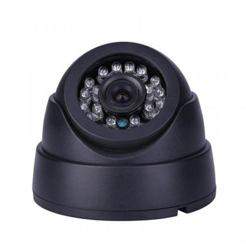 IP камера відеоспостереження купольна RIAS 349 IP 1.3 mp Black (3_1887)