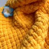 Детский плюшевый плед-одеяло Собственное производство 90*90 см мандарин (AP-218) в інтернет супермаркеті PbayMarket!