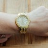 Наручний годинник жіночий Geneva Gold Золотий (195)