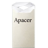 Flash Drive Apacer AH111 64GB (AP64GAH111CR-1) Crystal (6417208)