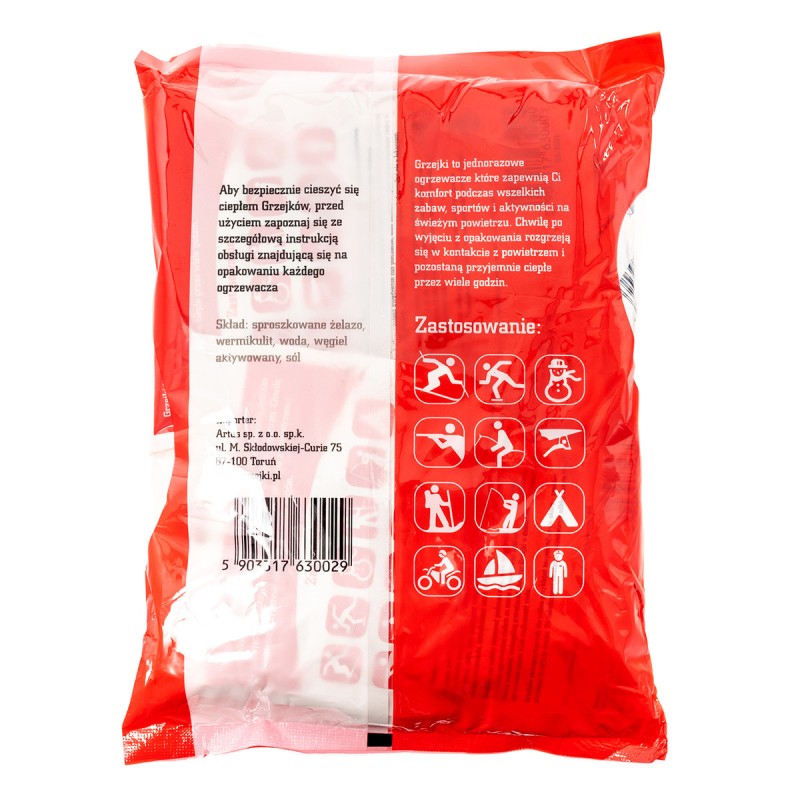 Обігрівач Грелка Для Рук Grzejki 10 Пар