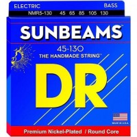 Струни для бас-гітари DR NMR5-130 Sunbeams Nickel Plated 5 String Medium Bass Strings 45/130 Струни для бас-гітари DR NMR5-130 Sunbeams Nickel Plated 5 String Medium Bass Strings 45/130