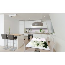 Наклейка вінілова на стіл Zatarga «Проліски та Троянди» 650х1200 мм Z180815/1st