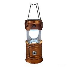 Кемпінговий ліхтар світлодіодний підвісний телескопічний Lugi 36 Вт Gold (HP-DT-1GOLD)