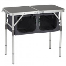 Стіл Bo-Camp Otter 80x40 см Сірий (DAS301470)