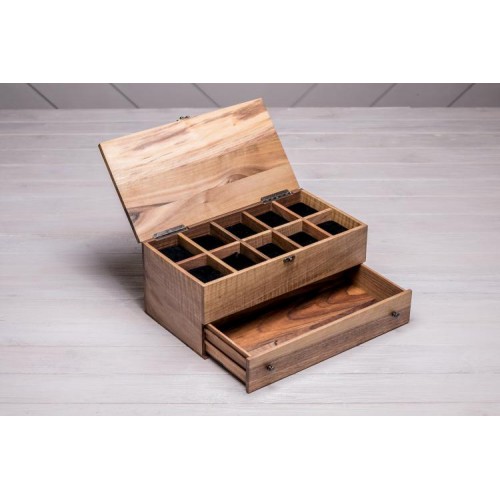 Скринька для зберігання наручних годинників ecoWalnut 14.9х34.2х18 см Скринька для зберігання наручних годинників ecoWalnut 14.9х34.2х18 см