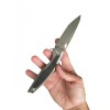 Ніж туристичний Gorillas BBQ 2-2417 22 см Чорний (KN1043)