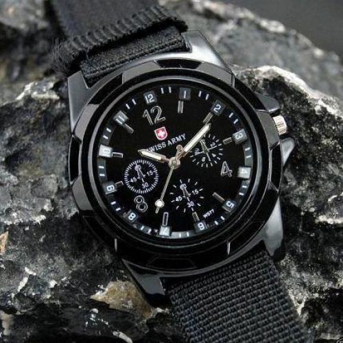 Наручний годинник чоловічий Swiss Army Чорний (IBW750B) Наручний годинник чоловічий Swiss Army Чорний (IBW750B)