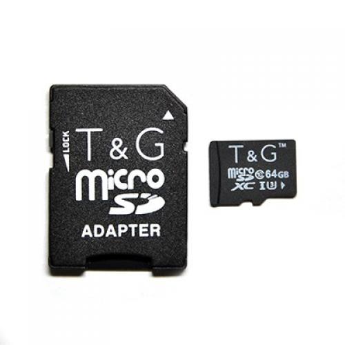 Карта пам'яті MicroSDHC 64GB UHS-I U3 Class 10 T&G + SD-adapter (TG-64GBSDU3CL10-01) в інтернет супермаркеті PbayMarket!