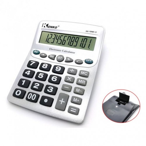 Калькулятор Kenko KK-1048-12 с большим экраном Калькулятор Kenko KK-1048-12 с большим экраном