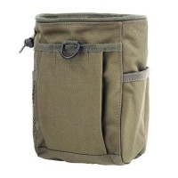 Сумка-підсумок тактична Mil-Tec Open Dump Bag 14 х 7 х 20,5 см Оливковий 16156301