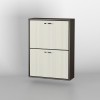 Тумба для взуття Тиса Мебель ТО-124 Венге 84.5x60 см