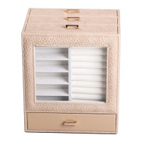 Скринька-комод для прикрас YIWU 23x20x15 см Рожевий (HP-5-16CR)