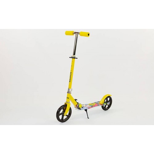 Самокат XINZ SCOOTER 200-2P Жовтий (AN0889) в інтернет супермаркеті PbayMarket!