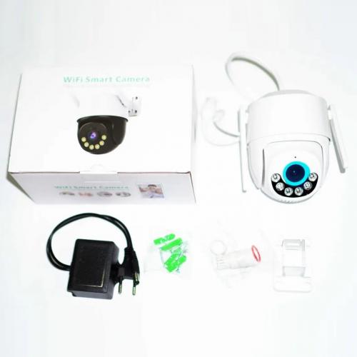 IP камера відеоспостереження RIAS N806 (iCSee APP) Wi-Fi 2MP вулична з віддаленим доступом White IP камера відеоспостереження RIAS N806 (iCSee APP) Wi-Fi 2MP вулична з віддаленим доступом White