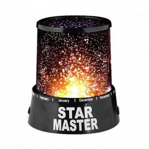 Дитячий нічник-проектор Star Master Нічне небо на батарейках 0238 Дитячий нічник-проектор Star Master Нічне небо на батарейках 0238