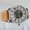 Годинник чоловічий механічний наручний Forsining Vintage Pro Сріблястий (2495007401)