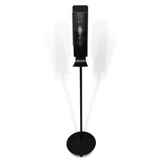 Дозатор сенсорний No Brand 7960ВA чорний на стійці з краплеуловлювачем (7960BA-BPBK)