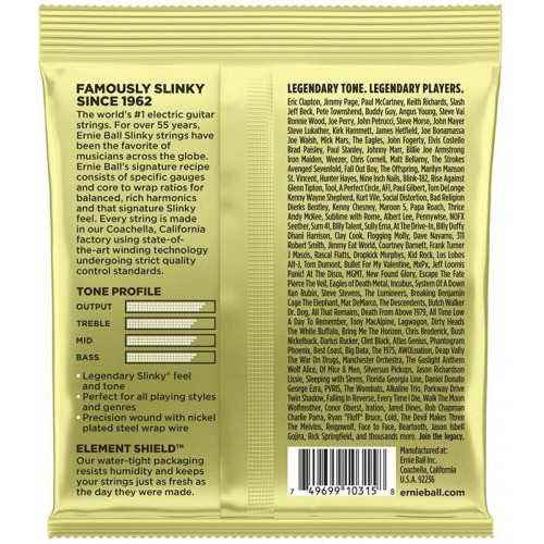 Струни для електрогітари Ernie Ball 2214 Mammoth Slinky Nickel Wound 12/62 Струни для електрогітари Ernie Ball 2214 Mammoth Slinky Nickel Wound 12/62