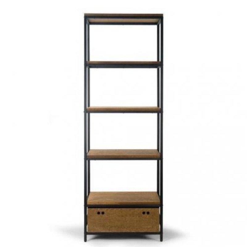 Стелаж для зберігання в стилі Loft NS-1844 1780x600x350 мм Черный