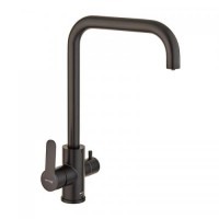 Змішувач для кухні Mixxus DAX-021-G Black (нерж. сталь) з вих.для пит.води (MI6078) Змішувач для кухні Mixxus DAX-021-G Black (нерж. сталь) з вих.для пит.води (MI6078)