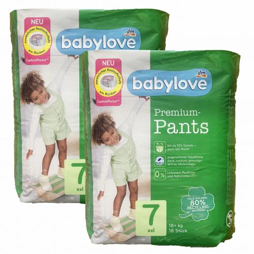 Підгузки - трусики Babylove Premium 7 (18+ кг) 36 шт в інтернет супермаркеті PbayMarket!