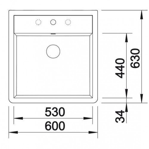 Кухонна мийка Blanco PANOR 60 514486