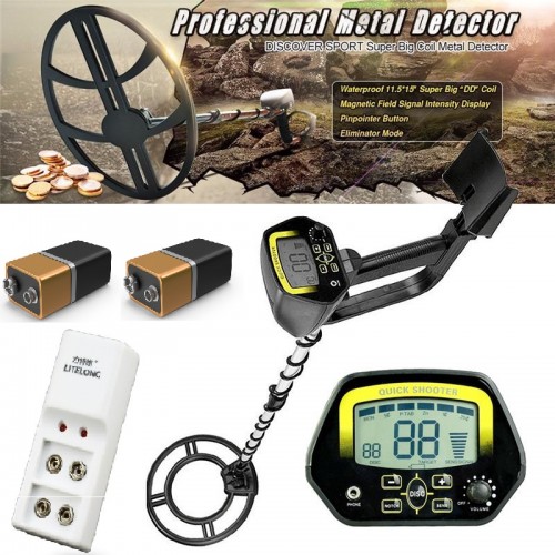 Металошукач Discovery Tracker MD-4060 з акумуляторами та зарядним пристроєм (FGD77D) Металошукач Discovery Tracker MD-4060 з акумуляторами та зарядним пристроєм (FGD77D)