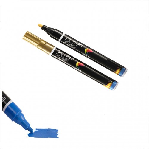 Масляні маркери ZENACOLOR набір 12 кольорів (YV-MPM012) в інтернет супермаркеті PbayMarket!