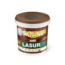 Лазур декоративно-захисний Skyline Lasur Wood для обробки дерева Венге 0.4 л