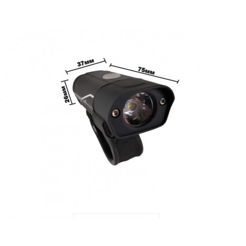 Ліхтар велосипедний LED Cree XP-G2 Feel Fit USB Чорна Ліхтар велосипедний LED Cree XP-G2 Feel Fit USB Чорна