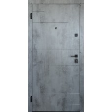 Двері вхідні в квартиру Памплона Ваш Вид Бетон 860/960х2050х70 Ліве/Праве