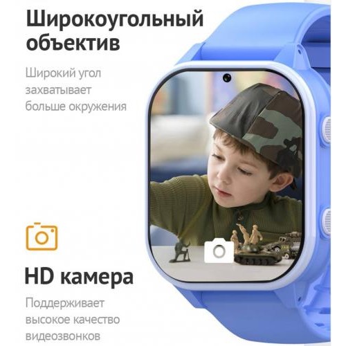 Розумний годинник з відеодзвінком Wonlex KT19 PRO 8GB Blue (SBWKTP8BE)