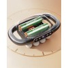 Вібромасажер перкусійний для тіла та м'язів на акумуляторі Doxy Massager Massage Gun Сірий (FG8HEAD)